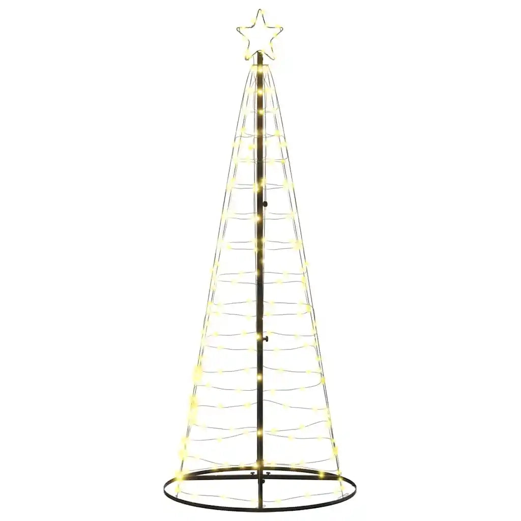 Albero di Natale a LED 200 LED Bianco Caldo 180 cm 4016448