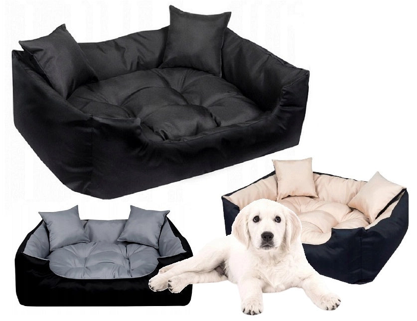 AIO FACTORY 100x75 cm ECCO Letto per cani impermeabile nero