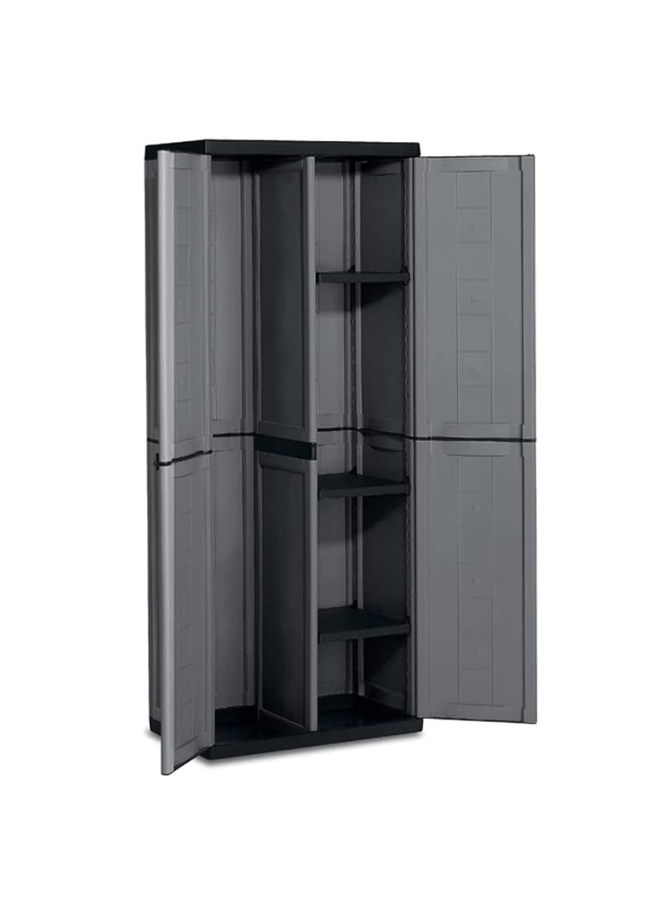 Keter ARMADIO PORTASCOPE JOLLY cm. 68x39x166 h col. Grigio