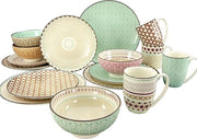 Set di piatti e tazze in materiale ecologico