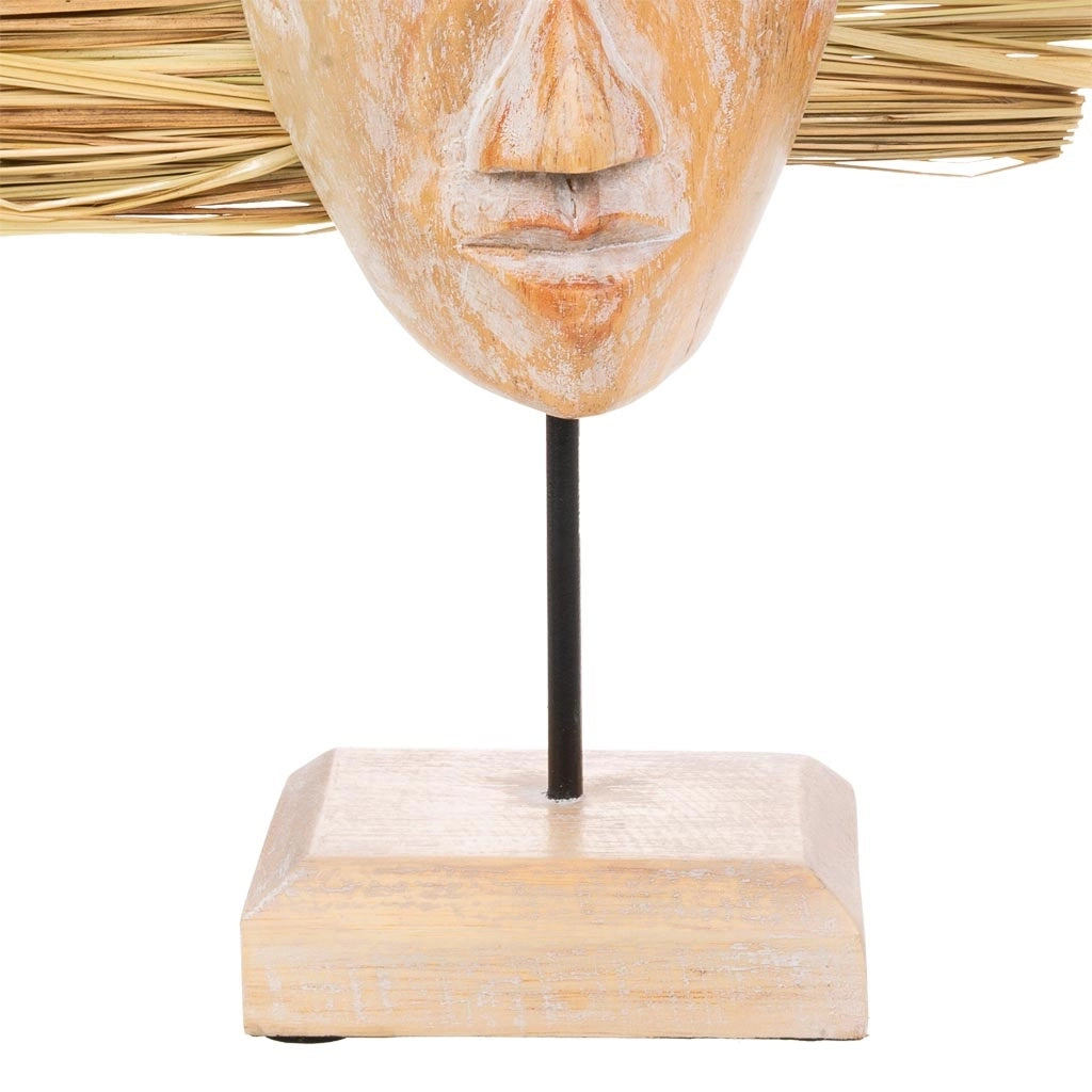 Figura maschera 30x13x53h