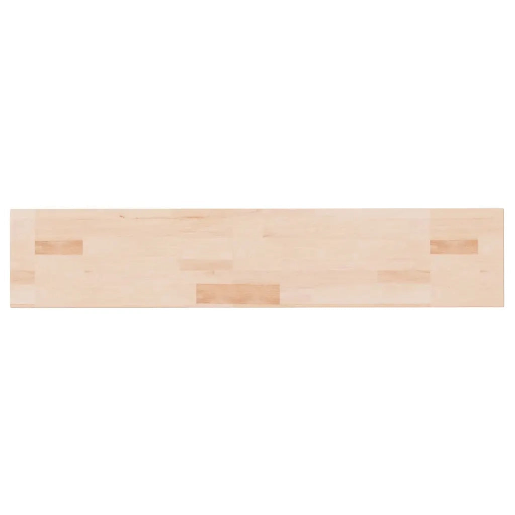 Mensola | Ripiano | Scaffale 100x20x2,5 cm Legno Massello di Rovere Non Trattato