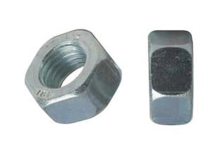 DADO ESAGONALE MEDIO ZINCATO IN BLISTER- - M 10 in blister pz.10 (A) - 5 blister AMBROVIT