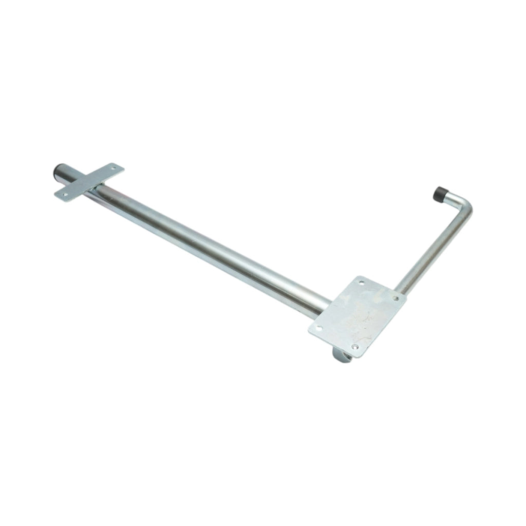 Fermaporta per rimorchio camion con supporto piatto in acciaio zincato 527mm
