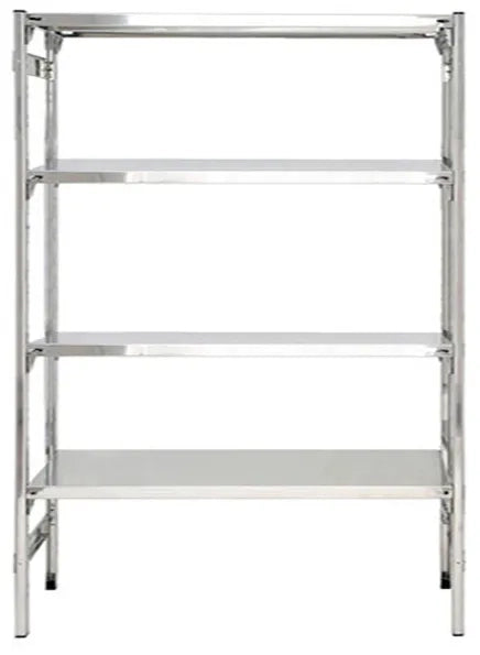 Scaffale in acciaio inox cm. 130x50x200h