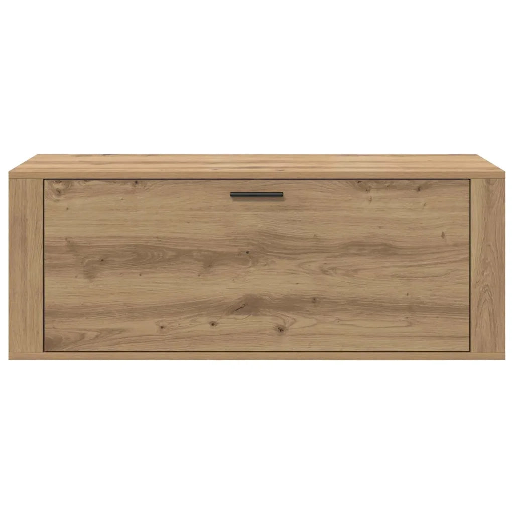 Mobile per scarpe con porta rovere artigianale 100 x 35 x 38 cm 881019