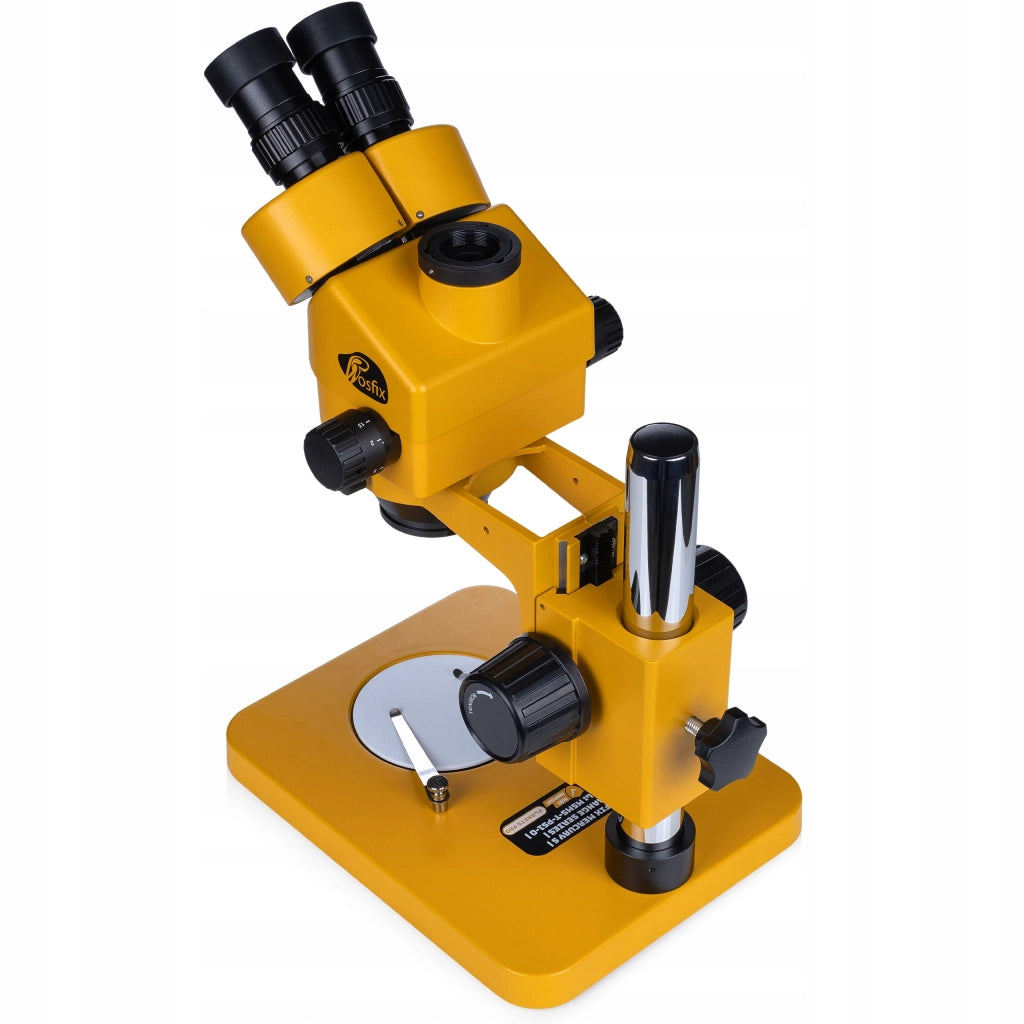 Mikroscopio Trinoculare Rosfix Mercury S MSMS-T-PS1-O – Zoom 7-45x, Simul-Focale, Oculare WF10X/20