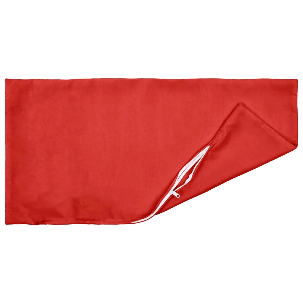 Cuscino con cuscino HEERLEN 2 pz Rosso Poliestere 923985