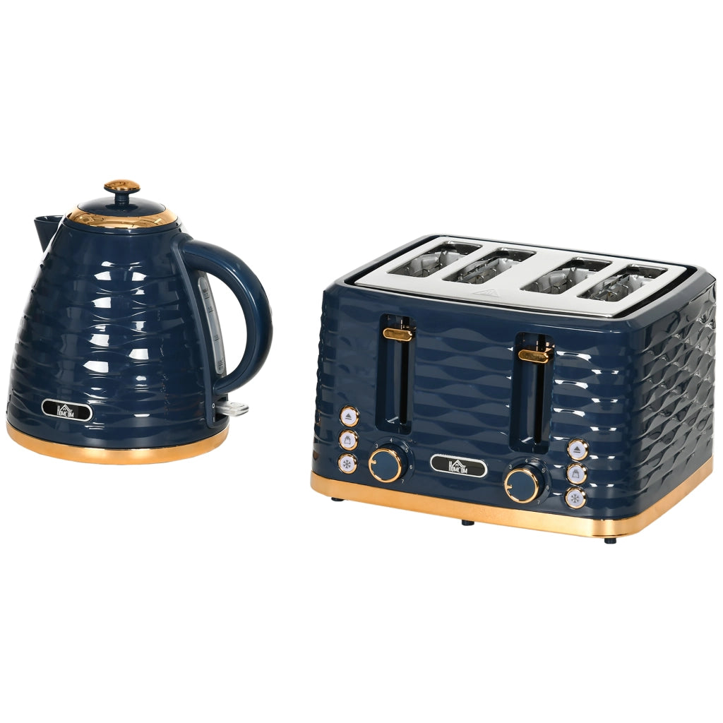 Tostapane e Bollitore 2 in 1 ¨C Minimal ¨C Blu