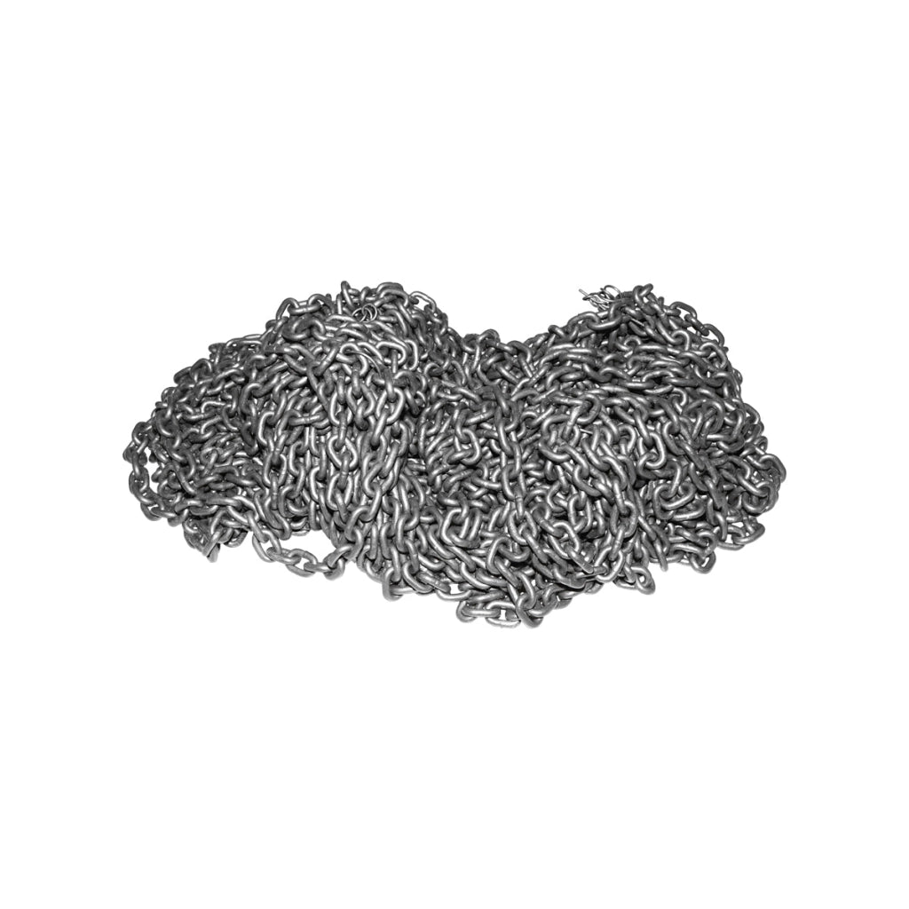 Catena G80 nera, spessore maglia 8 mm, lunghezza 60 metri Breckner Germany