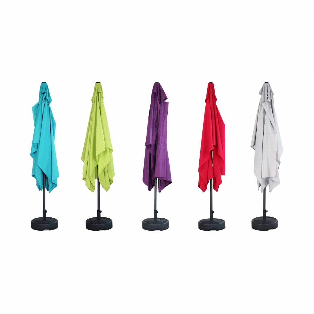 Ombrellone rettangolare, 2x3m, turchese