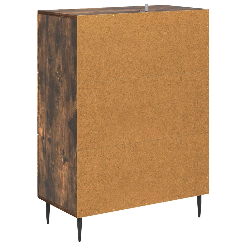 Mobile con Cassetti Rovere Fumo 66 x 34,5 x 89,5 cm 894840
