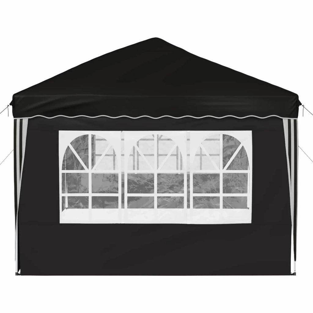 Tenda per feste a pop-up 575 x 289 x 245 cm Nero 42019799