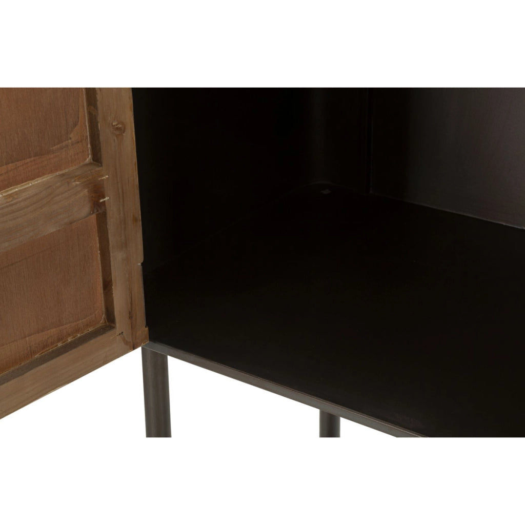 Tavolo Consolle VKH610, Marrone, Legno, 100x42x110 cm