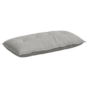Cuscino per Schiena | Cuscino dorsale Grigio chiaro 100 x 50 cm