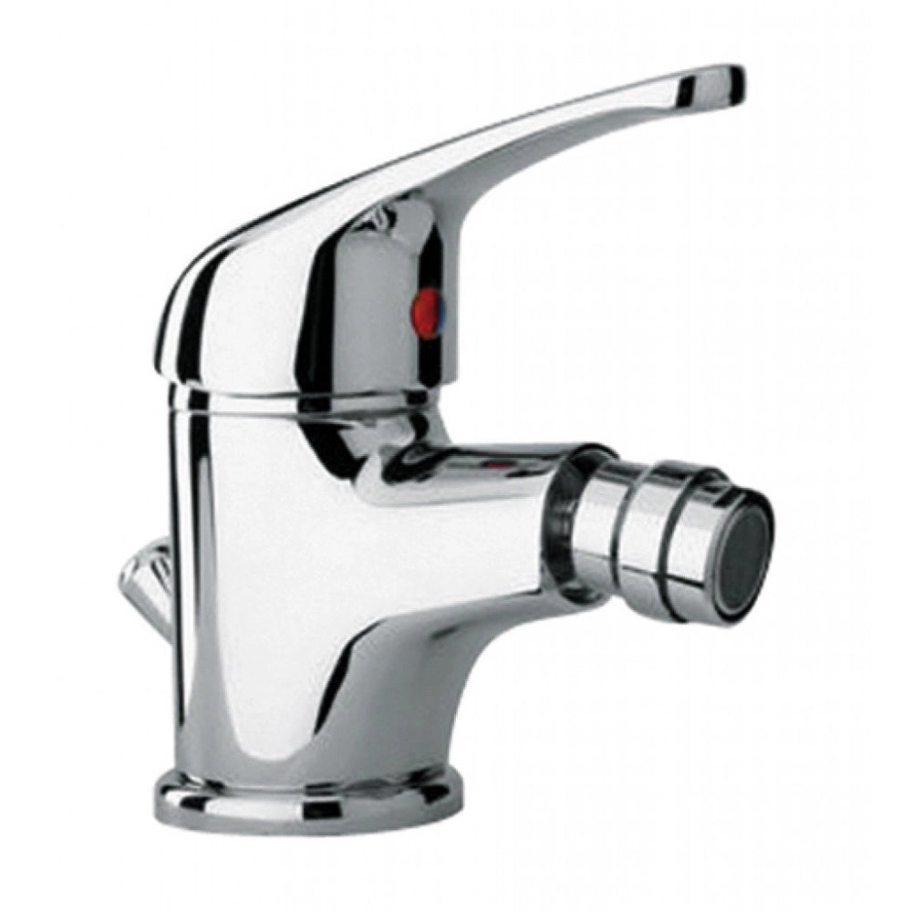 Trade Shop - Rubinetto Miscelatore Cromato Casa Bagno Bidet Completo Di Kit Montaggio F1029 -