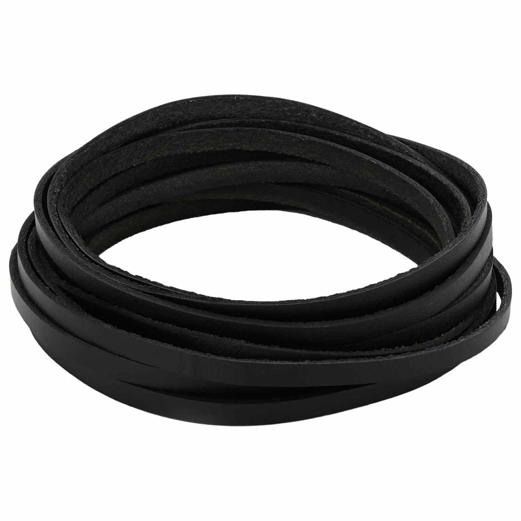 Cinturino in pelle Nero 500 x 0,6 cm Pelle 42034137