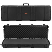 Valigia Rigida Protettiva con Ruote e Schiuma IP67 Impermeabile 139,1 x 43,5 x 18,8 cm in PP Nero per Strumenti e Attrezzature