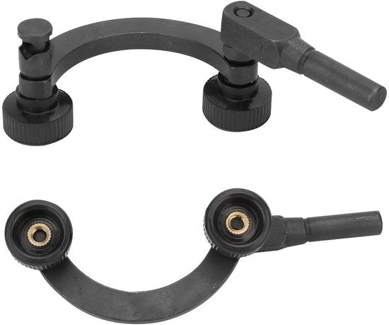 Orologio digitale per contatore - 8 mm Test supporto conica - Standard di prova con indicator per connessione di prova - Costruzione in acciaio resistente - Adatto per comparatori - Contatore orologio
