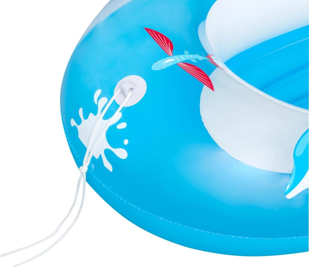 BESTWAY CANOTTINO DELFINO 102X69 CM  3+ ANNI GONFIABILE