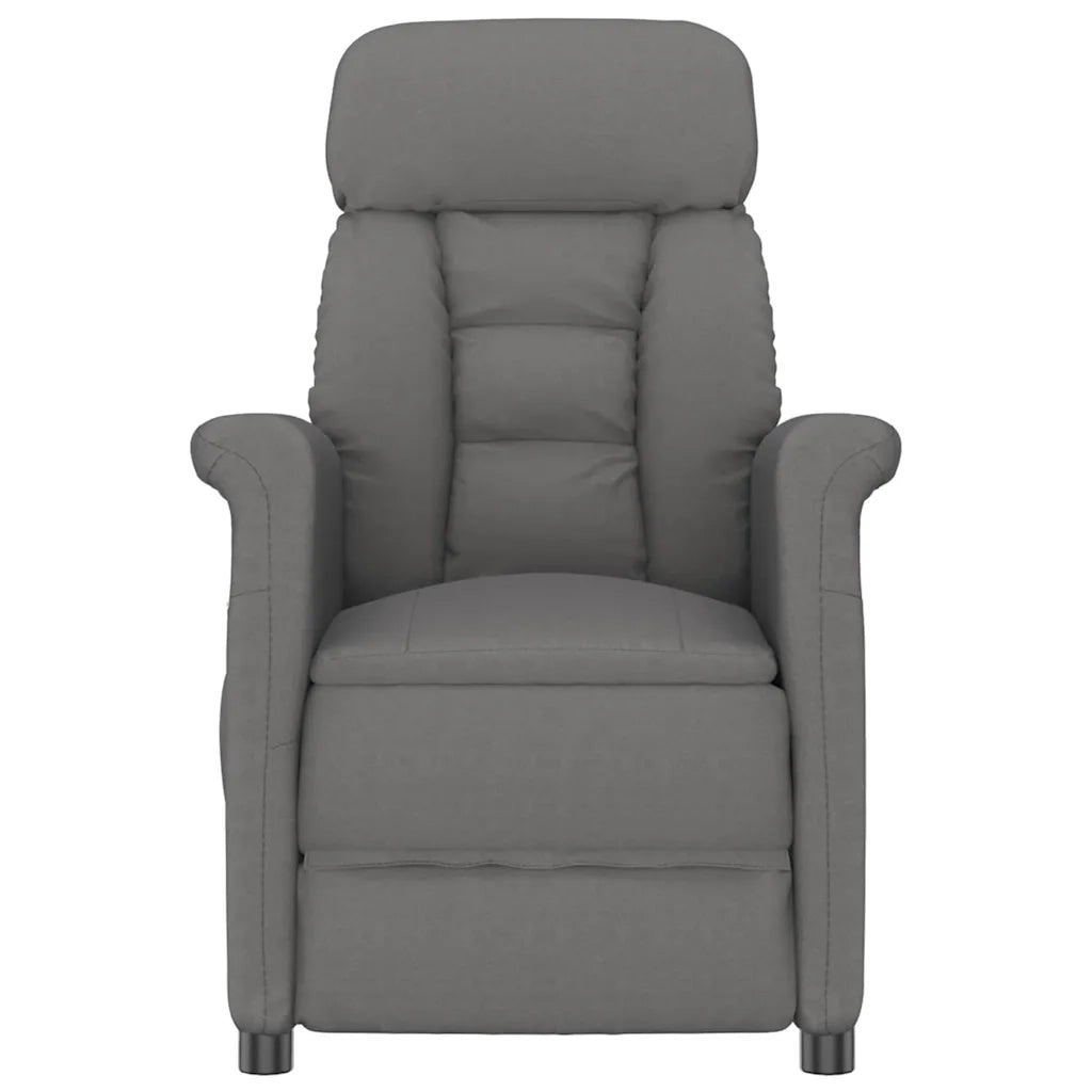 poltrona Grigio scuro Microfibra 348402