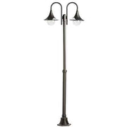 LAMPIONE 'URANO' 2 LUCI Colore Nero