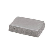Porta sapone in ceramica grigio Linea Petra Feridras