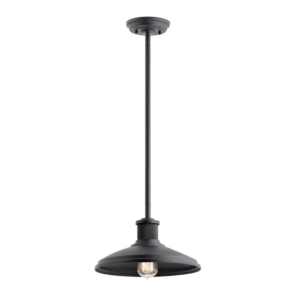 Lampada sospesa esterna Allenbury Kichler nera E27