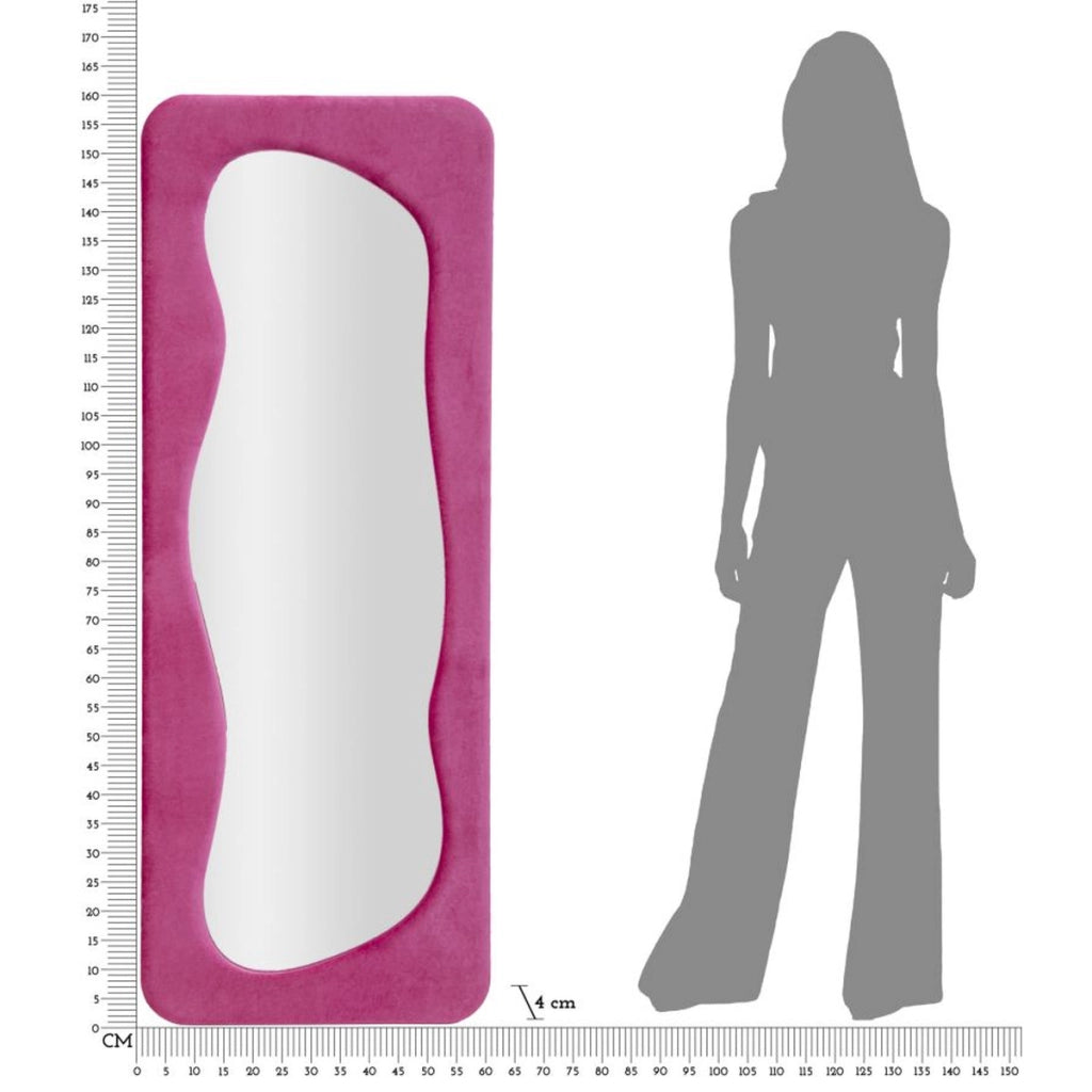 Specchio con Cornice VKH462, Rosa, MDF, 40x4x160 cm