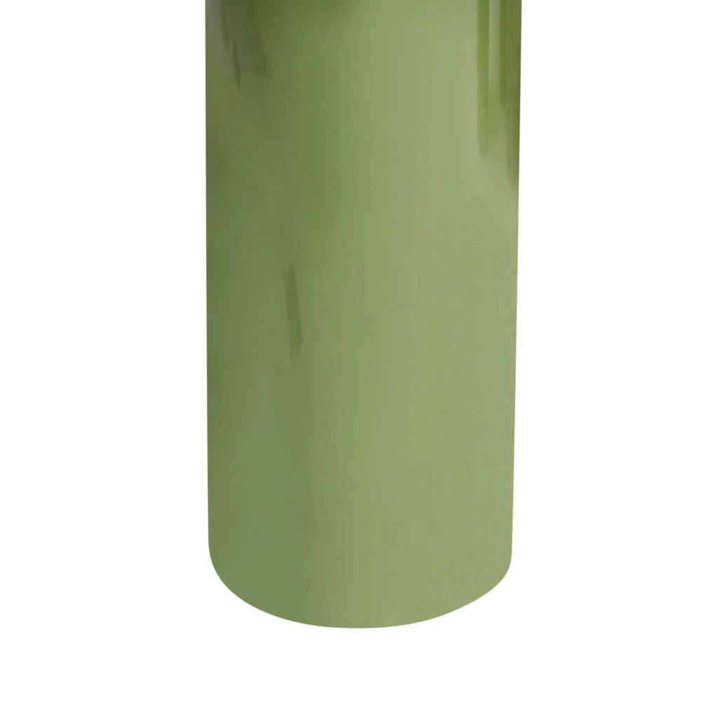 Tavolino da caffè Verde Gambe in PVC 100 x 70 x 40 cm MDF Piano ovale Forma Soggiorno Moderno Minimalista