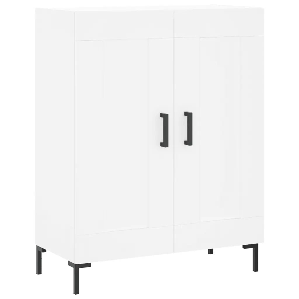 Credenza | Madia | Buffet da pranzo | Armadio da pranzo Bianca 69,5x34x180 cm in Legno Multistrato