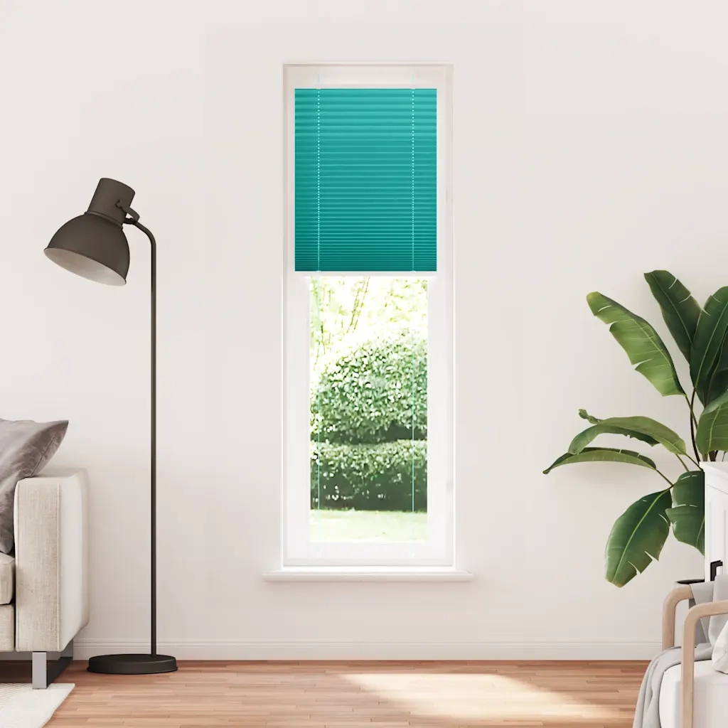 Tenda Plissettata | Tenda pliss¨¨ Verde petrolio 60x200 cm Larghezza Tessuto