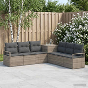 Set di divani 7 pz Grigio e Grigio Scuro 3448724