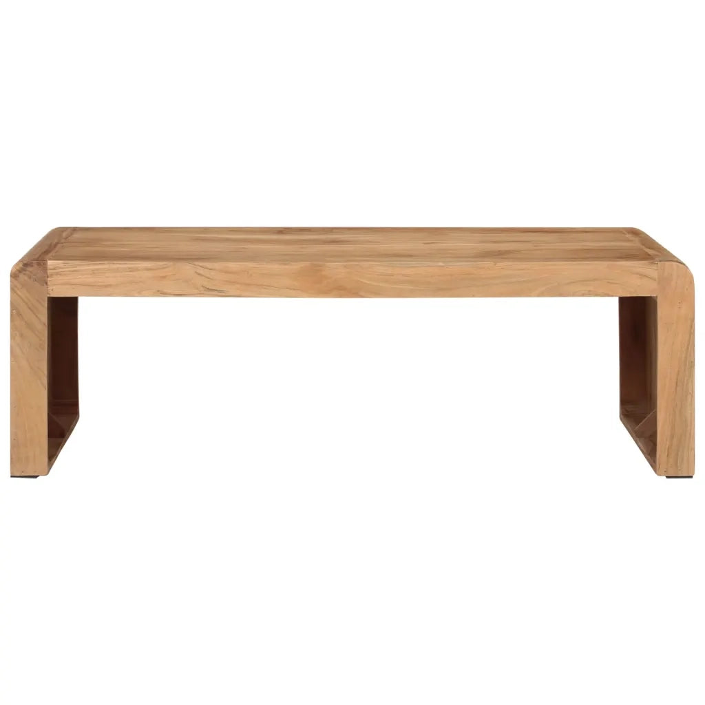 Tavolino da Salotto 110x55x35 cm in Legno Massello di Acacia 351649