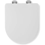 Croydex sedile wc antibatterico flexi-fix eyre a forma di d alwa