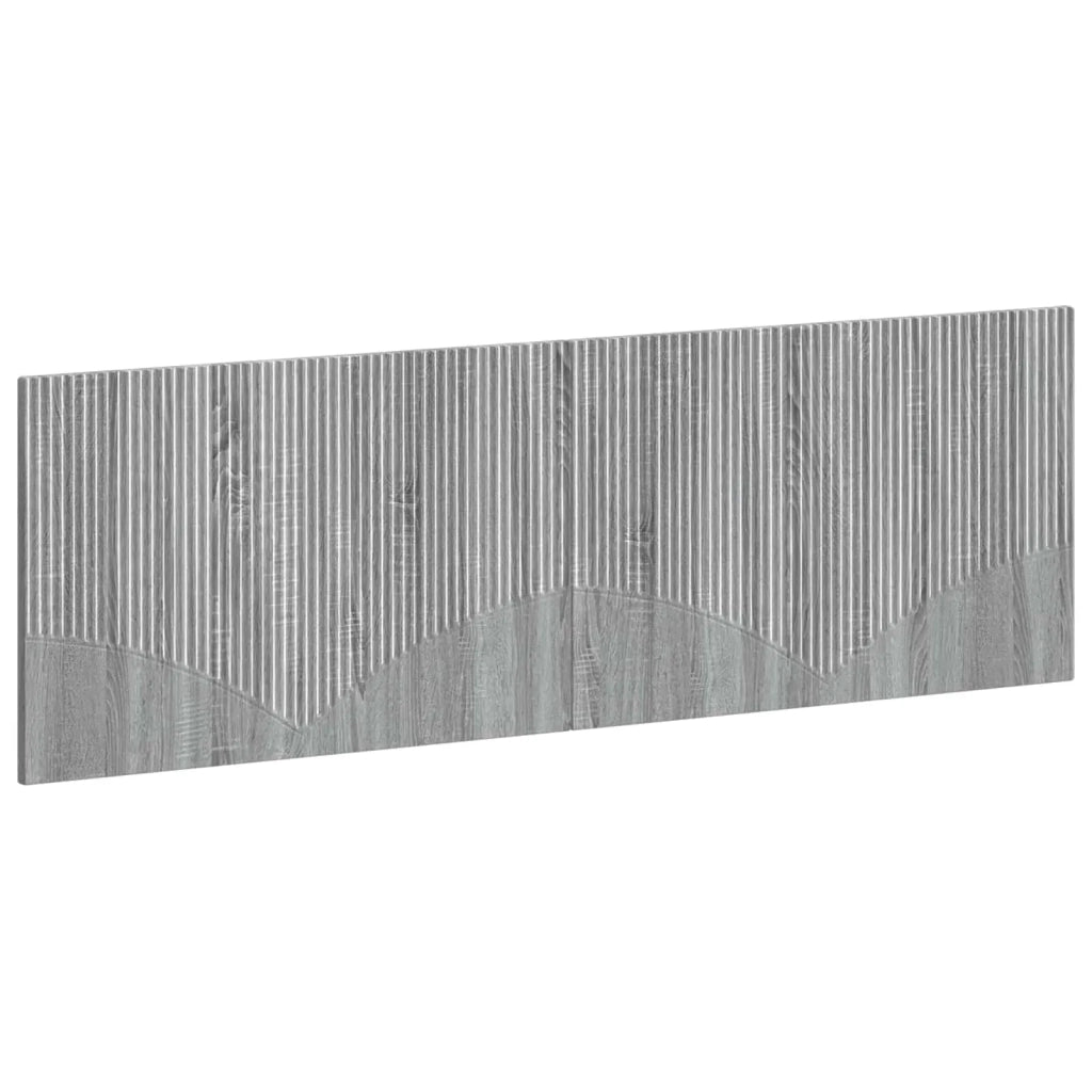 Testiera da Muro HOORN Sonoma grigio Legno ingegnerizzato 897391