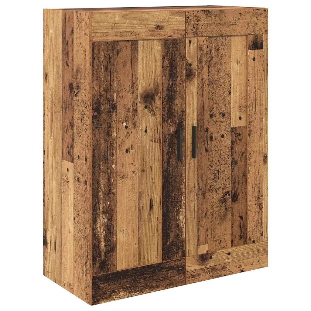 Credenza con cassetto 2 pz | Madia | Buffet da pranzo | Armadio da pranzo Legno vecchio Legno multistrato