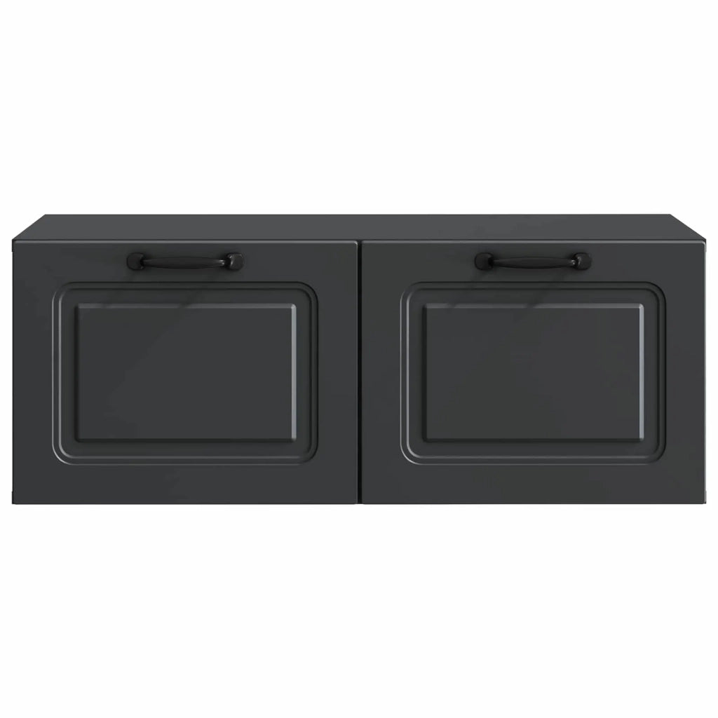 Mobile TV da Muro | Armadietto TV | Mobile Porta TV Nero 78,5 x 41 x 30 cm