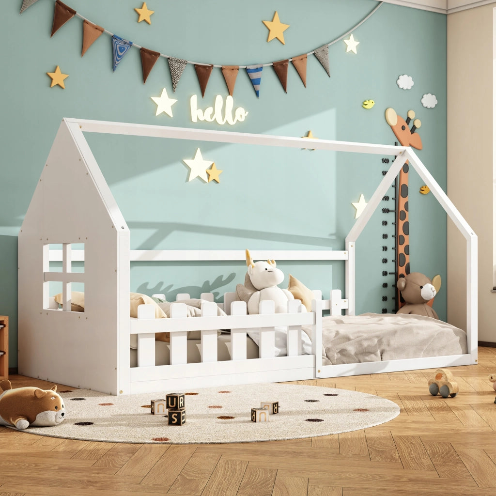 Letto singolo 90x200 - Xylo - Bianco
