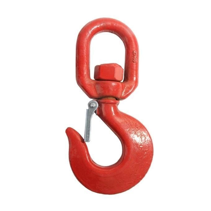Tractel GT16 Gancio Tirfor per Paranchi Portata 1600 Kg con Molla di Sicurezza e Piastrina Identificativa colore Nero