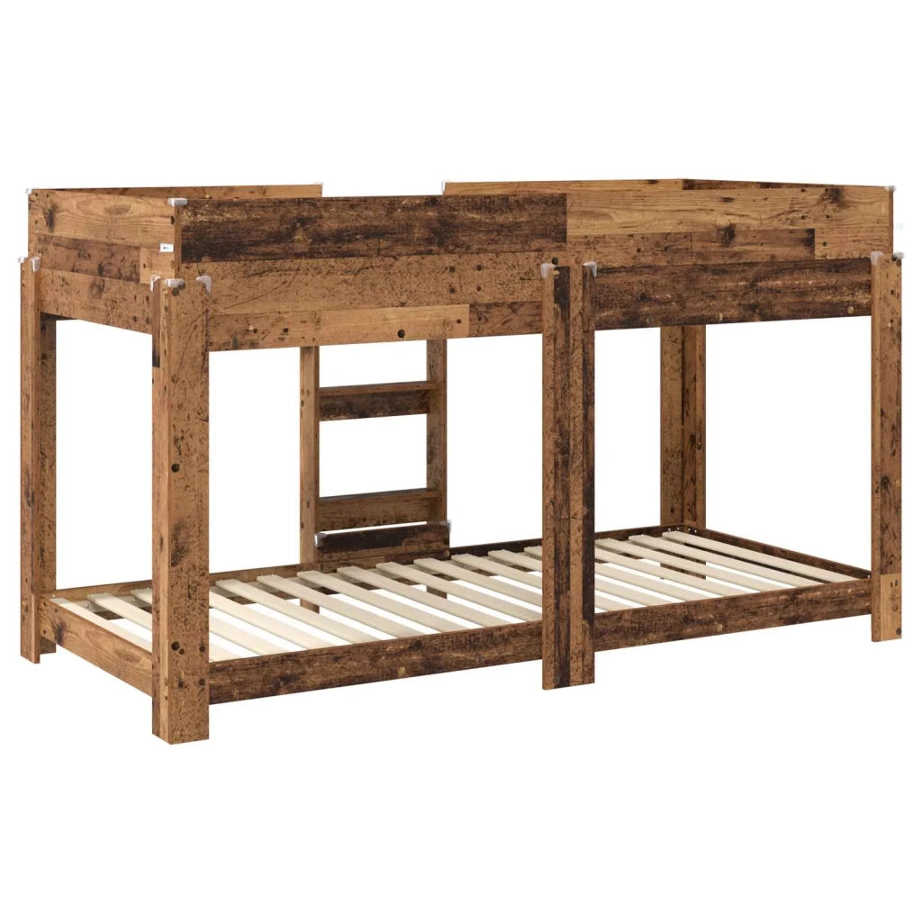 Letto a Castello per Bambini Legno vecchio 90 x 200 cm