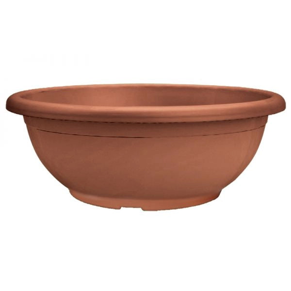 CIOTOLA DA 60 CM NAXOS CON SOTTOVASO VARI COLORI Colore: Terracotta