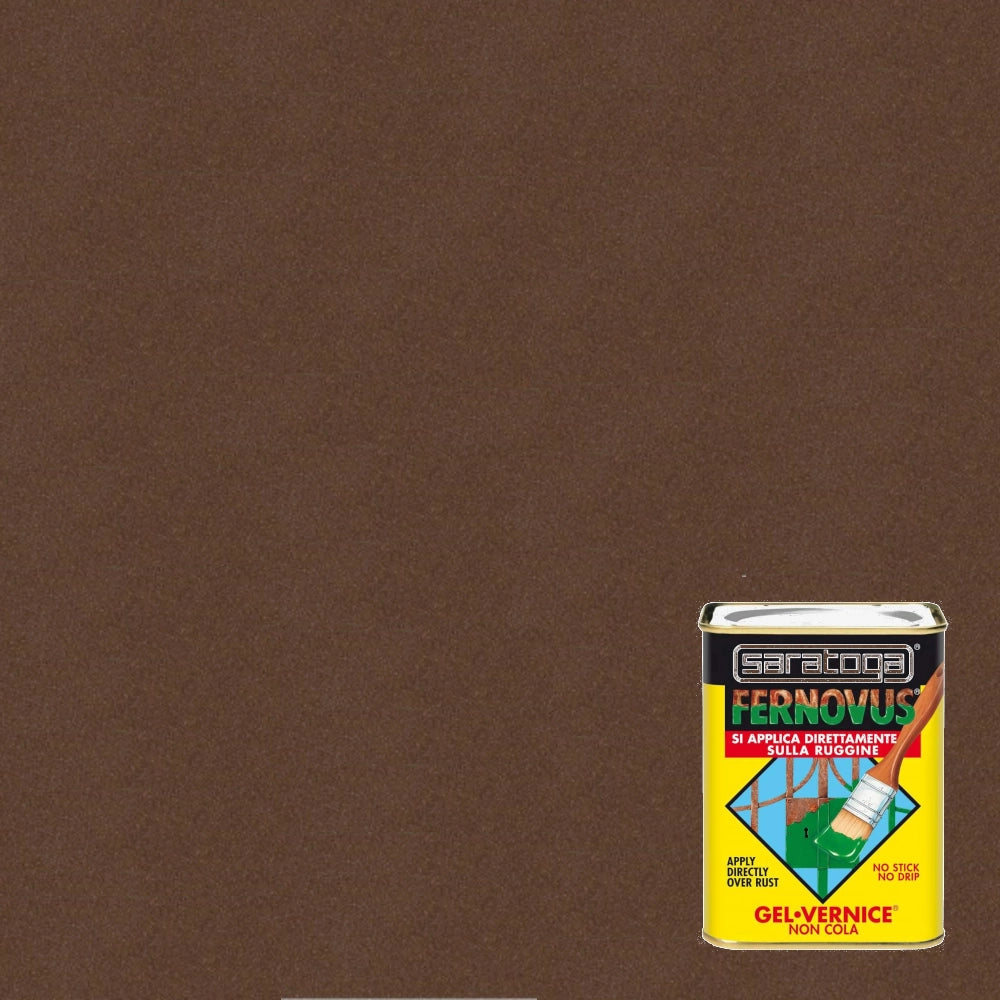 Saratoga SMALTO A GEL FERNOVUS 750ML MARRONE RINASCIMENTO