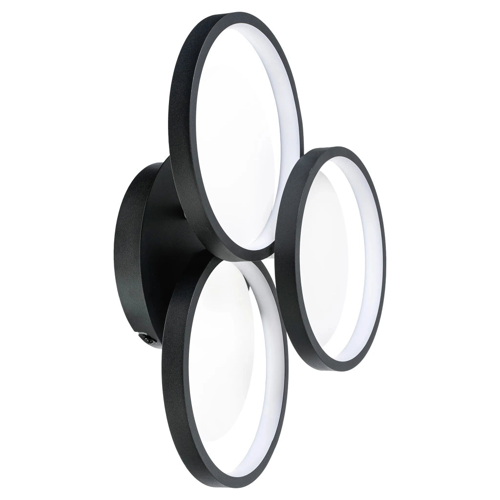 Lampada Da Parete Applique Led App1919-w Black