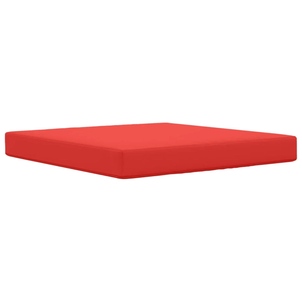 Cuscino per divano da esterno 2 pcs Rosso Poliestere 900852