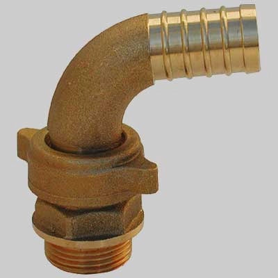 RACCORDO CURVO PER POMPA OTTONE  2 x 60     MADE IN ITALY