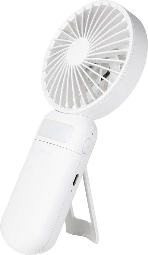 Ventilatore manuale bianco, compatto e portatile BT-2345472
