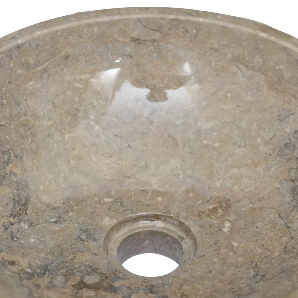 Lavandino-Lavello Grigio ?40x12 cm in Marmo 554569