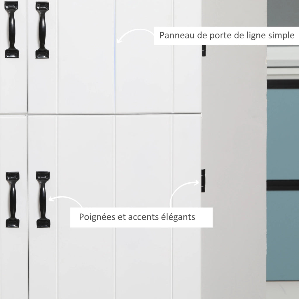 Armadio ¨C Minimal ¨C Bianco 76x40x177