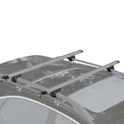 Barre Portatutto per Auto ¨C Zephmum ¨C Alluminio Argento 135.3x5.7x7 cm